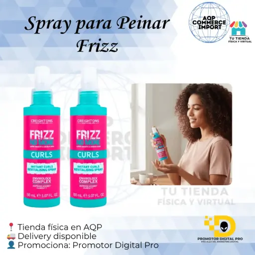 SPRAY PARA PEINAR FRIZZ