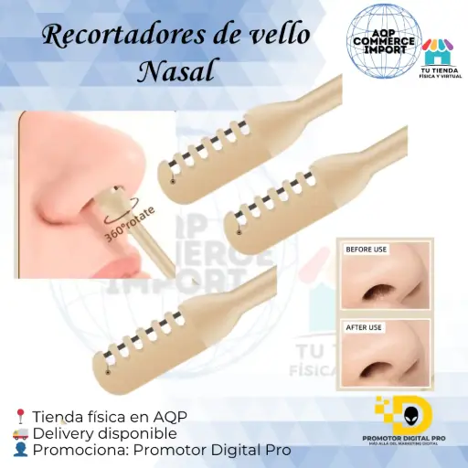 RECORTADORES DE VELLO NASAL