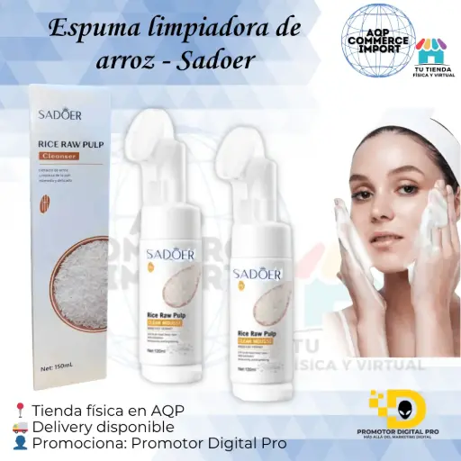 ESPUMA LIMPIADORA DE ARROZ - SADOER