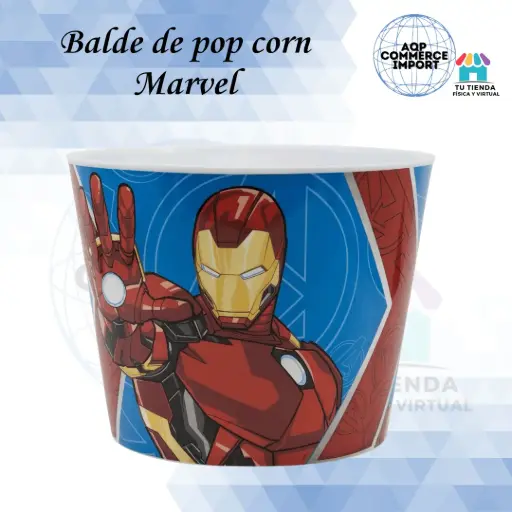 BALDE DE POP CORN - MARVEL