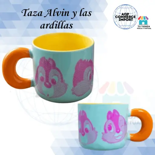 TAZA ALVIN Y LAS ARDILLAS