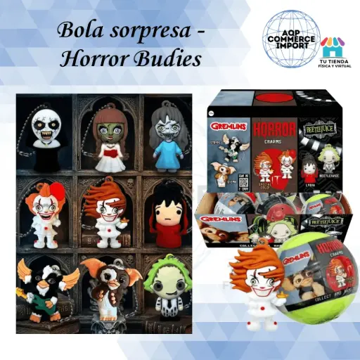 BOLA SORPRESA HORROR BUDIES