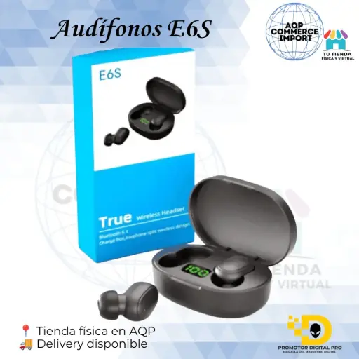AUDÍFONOS E6S