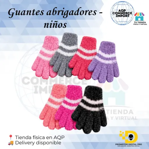 GUANTES ABRIGADORES - NIÑOS