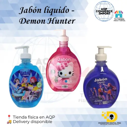 JABÓN LÍQUIDO - DEMON HUNTER