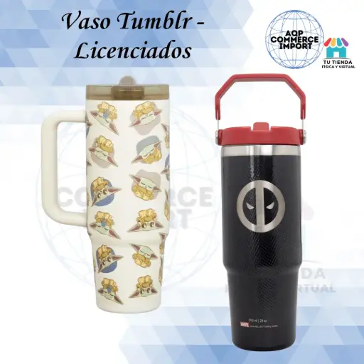 VASO TUMBLR - LICENCIADOS