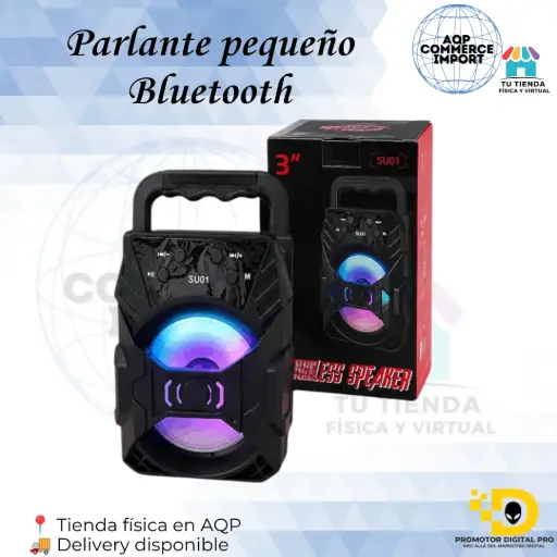 PARLANTE PEQUEÑO BLUETOOTH