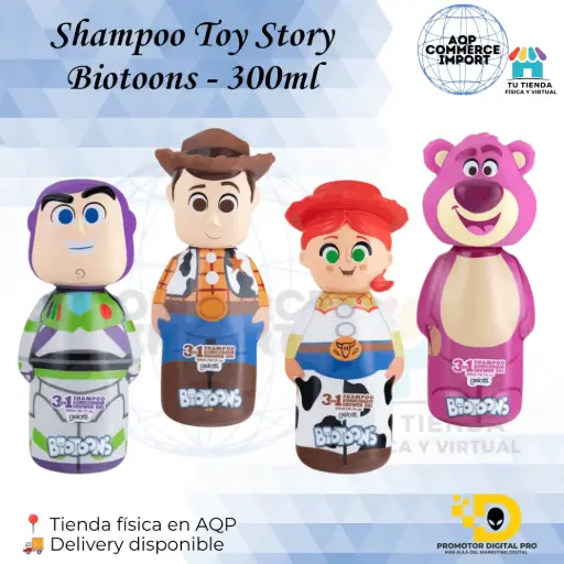 SHAMPOO TOY STORY BIOTOONS 300ML