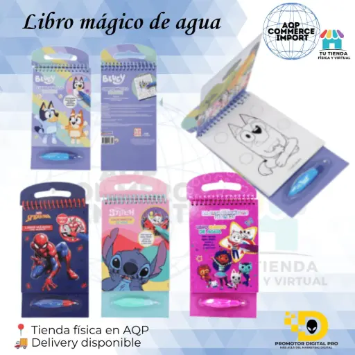 LIBRO MÁGICO DE AGUA 