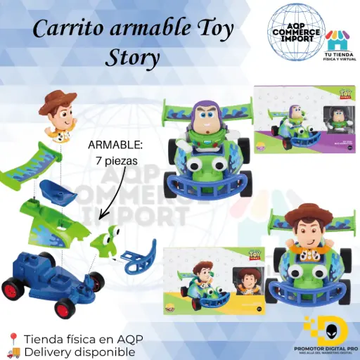 CARRITO ARMABLE TOY STORY