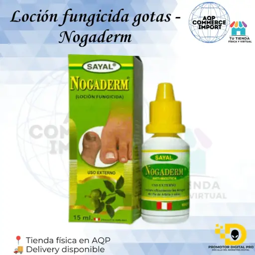 LOCIÓN FUNGICIDA GOTAS - NOGADERM