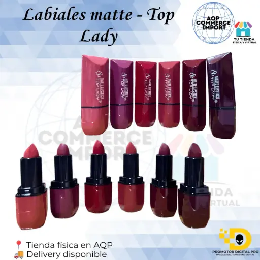 LABIALES MATTE - TOP LADY