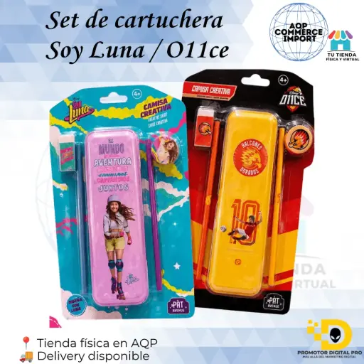 SET DE CARTUCHERA - SOY LUNA / O11CE
