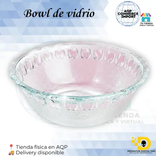 BOWL DE VIDRIO