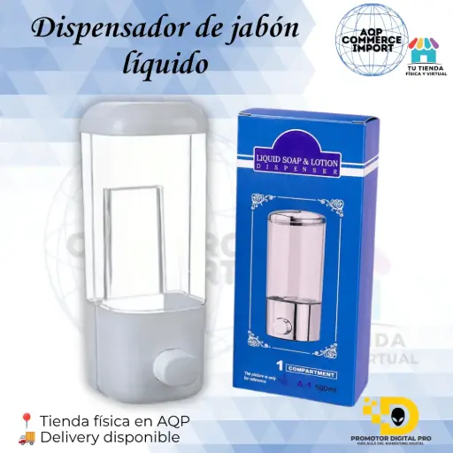 DISPENSADOR DE JABÓN LÍQUIDO