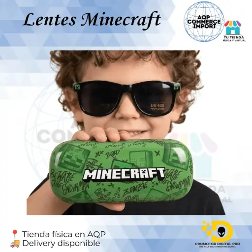 LENTES MINECRAFT