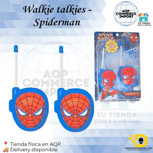 WALKIE TALKIES - SPIDERMAN