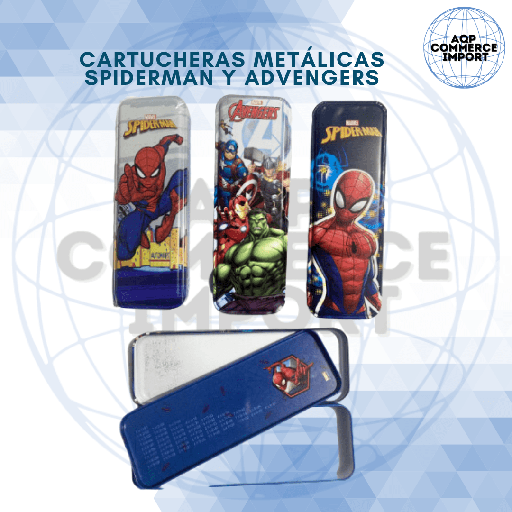 CARTUCHERAS METÁLICAS LICENCIADAS 