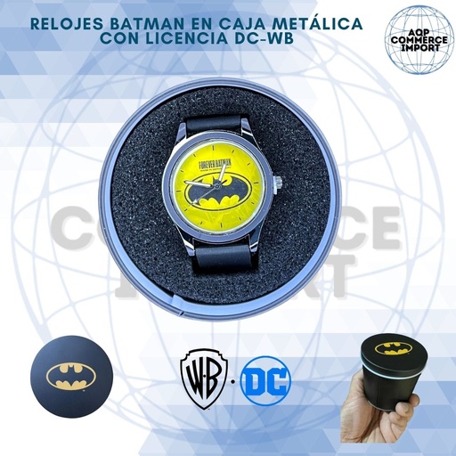 RELOJ PULSERA BATMAN
