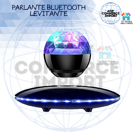 PARLANTE LEVITANTE CON LUCES DE COLORES